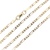 14K Yellow Gold 18 in. Figaro Link Necklace/Chain