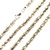 14K Yellow Gold 24 in. Diamond-Cut Rope Chain