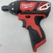 Milwaukee 2401-20 12V 1/4" Screwdriver- Tool Only