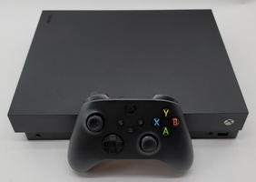 Microsoft Xbox One X 1TB Console Black 1787 - With Controller