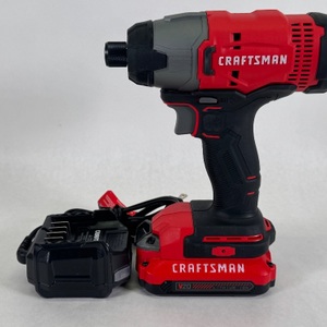 Craftsman CMCF800 20V Cordless Impact Driver W/Battery, Charger