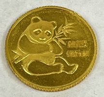 1982 Chinese Panda 3.1Grams Gold Coin