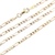 14K Yellow Gold 18 in. Figaro Link Chain