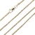 14K Yellow Gold 18 in. Foxtail Chain