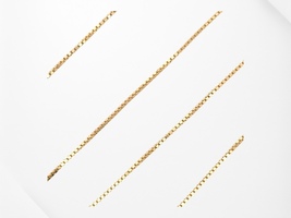 14K Yellow Gold 18 in. Box Link Chain