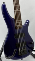 Ibanez SR-405 Metallic Purple 5-String Bass Guitar 1994, DX5 Pickups