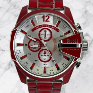 Diesel DZ-4638 52mm Chronograph Date Red Gents Wristwatch