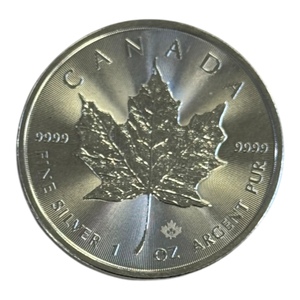 Canada $5 Silver Maples .999 Silver