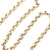 14K Yellow Gold 17-1/2 in. Rolo Chain 7.8mm, 21.9gm