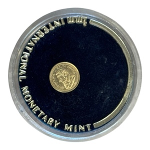 14K Yellow Gold 1/2 Gram S. African Krugerrand coin