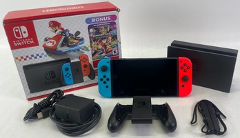 Nintendo Switch V2 w/ Original Box and All Accessories - HAC-001(-01)