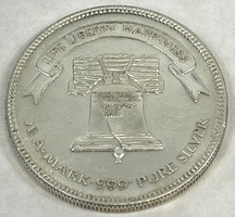 Liberty Silver 1oz .999 Fine Silver Round