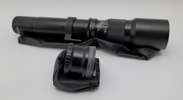 opteka 500mm zoom lens for Sony