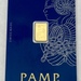 Pamp Carded 1gram .999 Fine Gold Bar