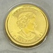 2020 1/20th oz Gold Canadian Maple Leaf .999 Fine