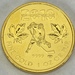 2010 Canada $50 Elizabeth II Vancouver Whistler Hockey Gold 1oz Coin