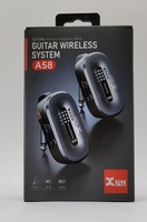 Xvive A58 Wireless Guitar Instrument System Black 5.8 GHz Frequency Band