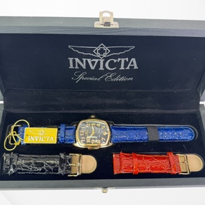 Invicta 0687 Goldtone Special Edition Lupah Wristwatch
