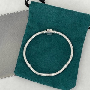  Pandora Moments Barrel Clasp Snake Chain Bracelet - 925 ALE