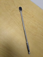 SNAP-ON™ FLL100 3/8" DRIVE 100-TOOTHED CHROME EXTRA-LONG FIXED RATCHET