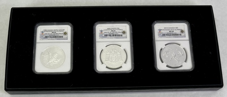 2010 Olympics Coin Set 2008, 2009, 2010 NGC MS69