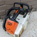 STIHL 019T Gas Chainsaw - Lightweight Professional Top Handle - Tool Only