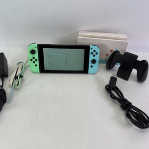 Nintendo Switch V2 Animal Crossing Ed. Handheld Console
