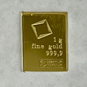 CHI Essayeur Fondeur 1Gram Gold Bar .999 Fine Gold
