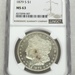 1879 S Morgan Silver Dollar NGC MS63