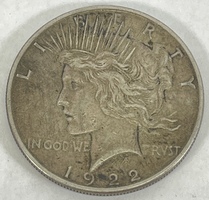 1922 Silver Peace Dollar 90% Silver