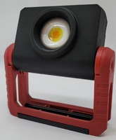 Snap On Red 1000 Lumen 10W Mini Flood Light Magnetic Base with Charger ECFDD108