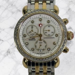Michele CSX MW03M01 Two-Tone Diamond Dial Ladies Wristwatch