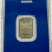 Argor-Heraeus Palladium 5 gram Carded Bar 999.5