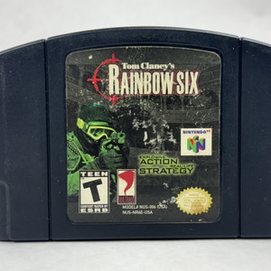 Nintendo 64 Rainbow 6 - Tested & Working!