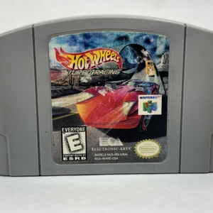 Nintendo 64 Hot Wheels Turbo Racing - Tested & Working