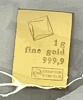 CHI Essayer Fondeur 1gram Gold Bar .999