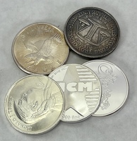1oz Silver Round .999 Fine Generic Round