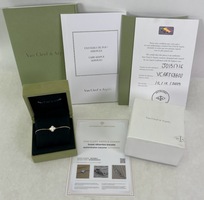 Van Cleef & Arpels 18K Yellow Gold Mother Of Pearl Sweet Alhambra Bracelet