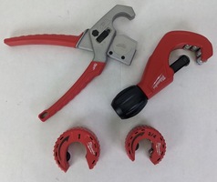 Milwaukee Set Of 4 Misc Pipe Cutters
