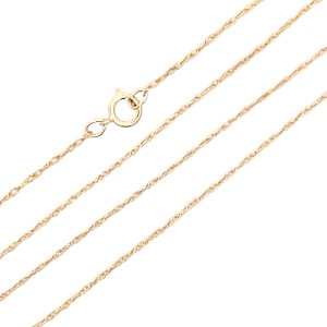 14K Yellow Gold 18 in. Pendant Chain 