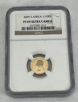 2009 South Africa 1/10oz Krugerrand NGC PF69 Ultra Cameo