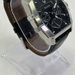 Bulova Wintermoor Multi-Function Black Dial Dark Leather Men's Watch c8671631
