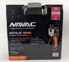 NAVAC NEF6LM BreakFree Power Flaring Tool _ 3/4" Max OD _ HVAC Flaring Tool