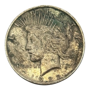 United States 1922 Peace Silver Dollar