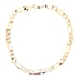 14K Yellow Gold 9 in. Figaro Link Bracelet 8.5g