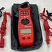 Snap-On EEDM575D Clamp Meter w/2 Sets of Leads and Case