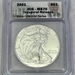 2021 American Silver Eagle ICG MS70 Inaugural Release Stolen Election Series