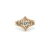 Ladies 14K Yellow Gold 1/2CTW Diamond Cocktail Ring SZ:5