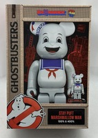 BearBrick Stay Puft Marshmallow Man 100% & 400% Be@rBrick