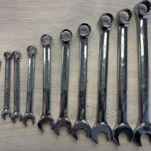 10-Pc. SAE 12-Pt. Combination Wrench Set SMCWL12 (Missing 1/4 & 9/16)
